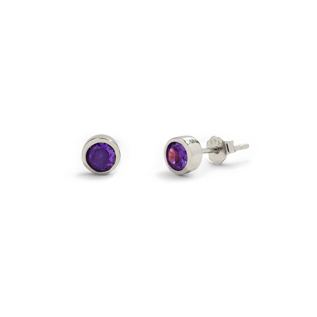 Birthstone Bezel Studs - Image 67