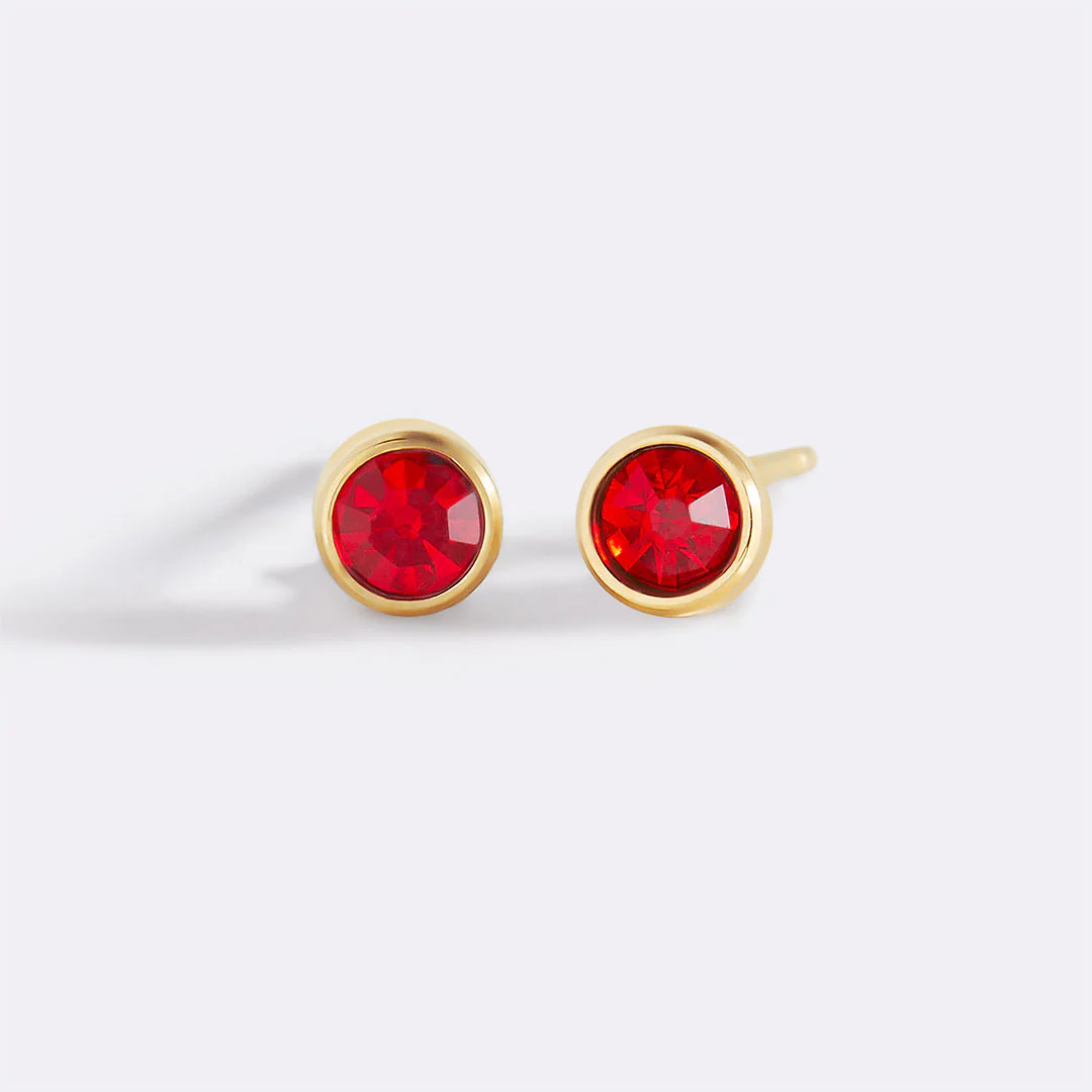 Birthstone Bezel Studs - Image 80
