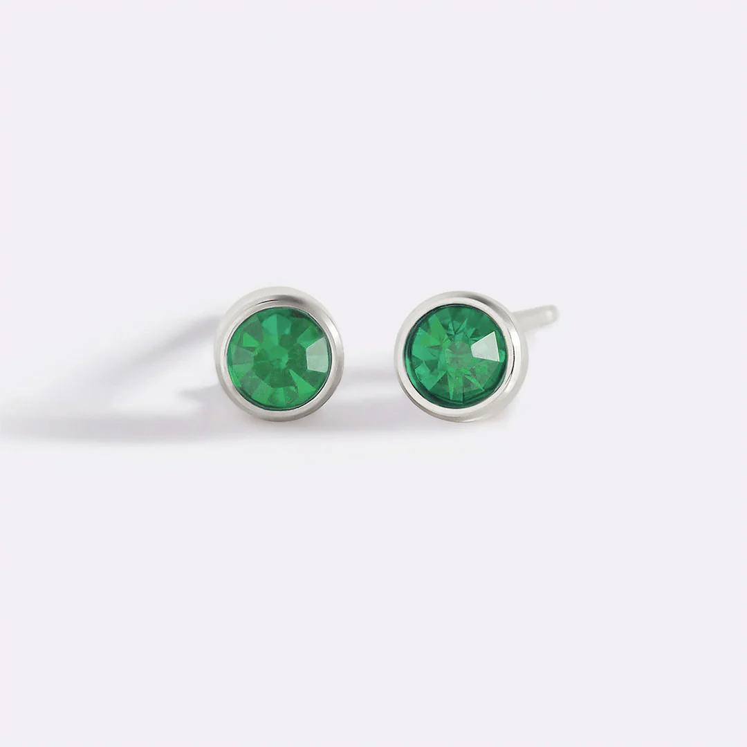 Birthstone Bezel Studs - Image 97
