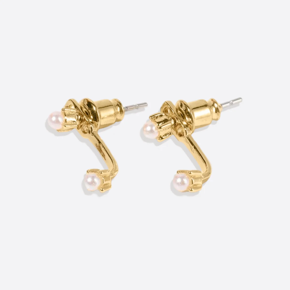 Birthstone Drop Ear Jacket Earrings - Image 13