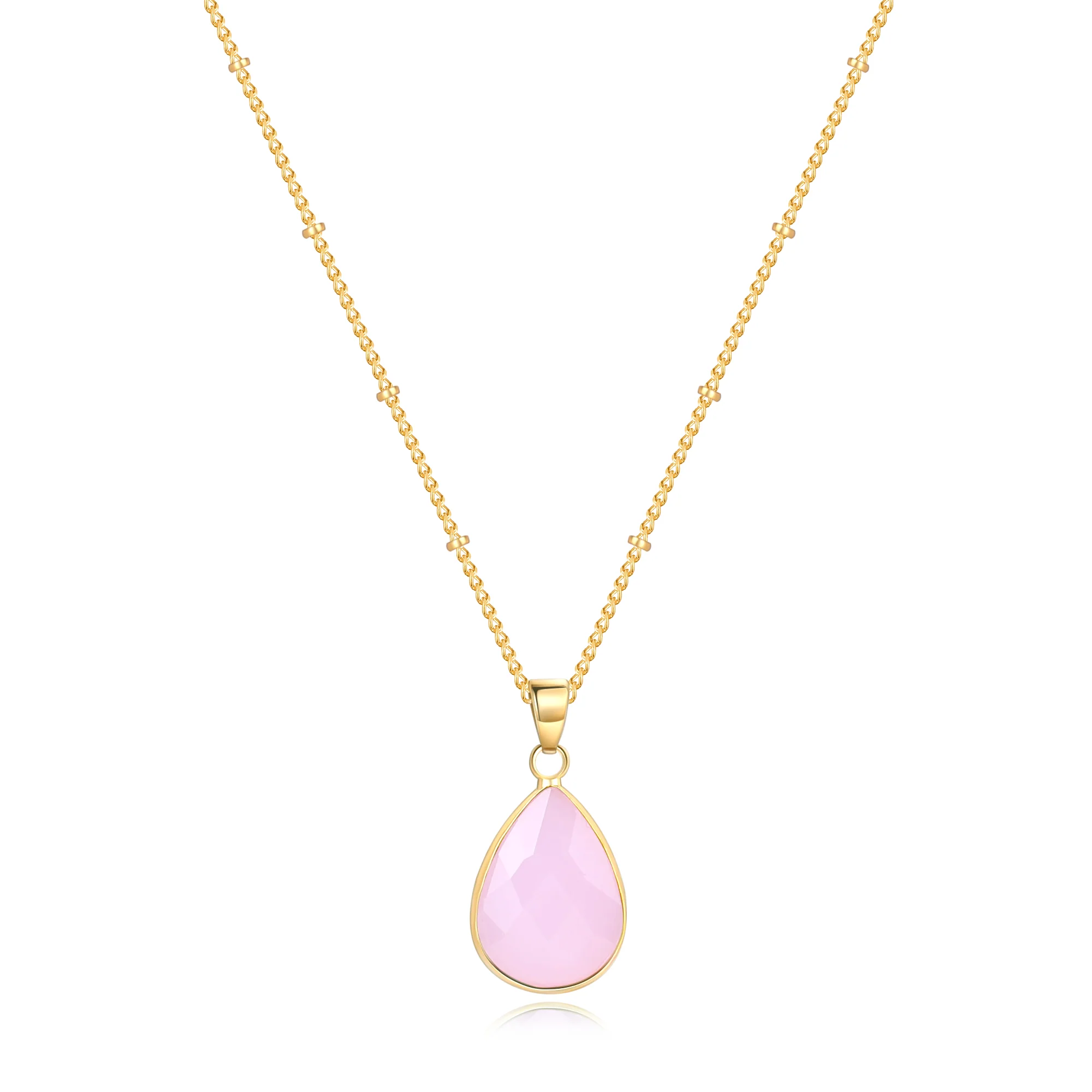 Birthstone Drop Pendant Necklace - Image 28