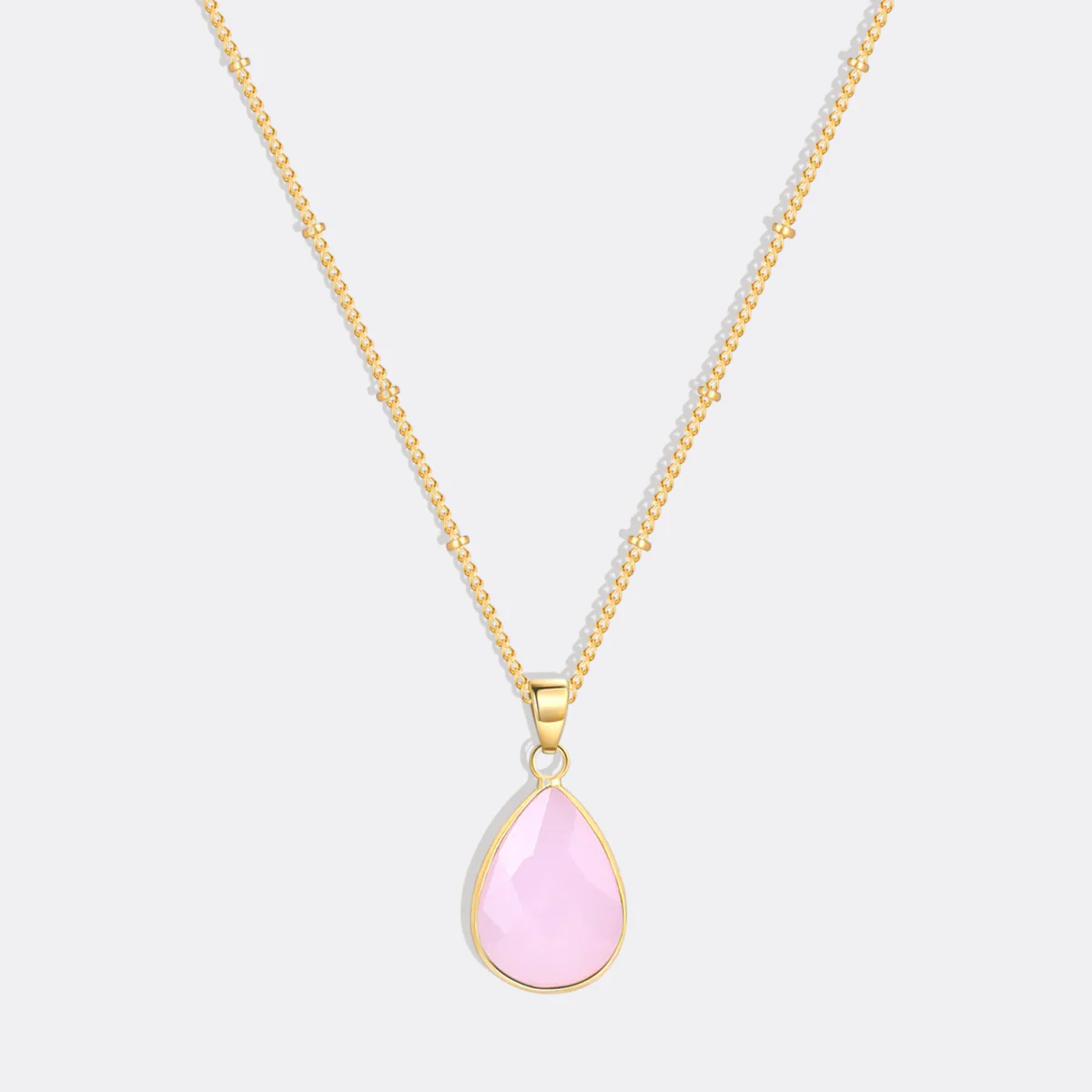 Birthstone Drop Pendant Necklace - Image 45