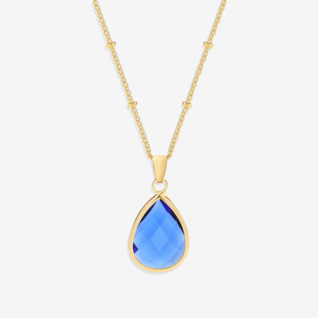 Birthstone Drop Pendant Necklace - Image 59
