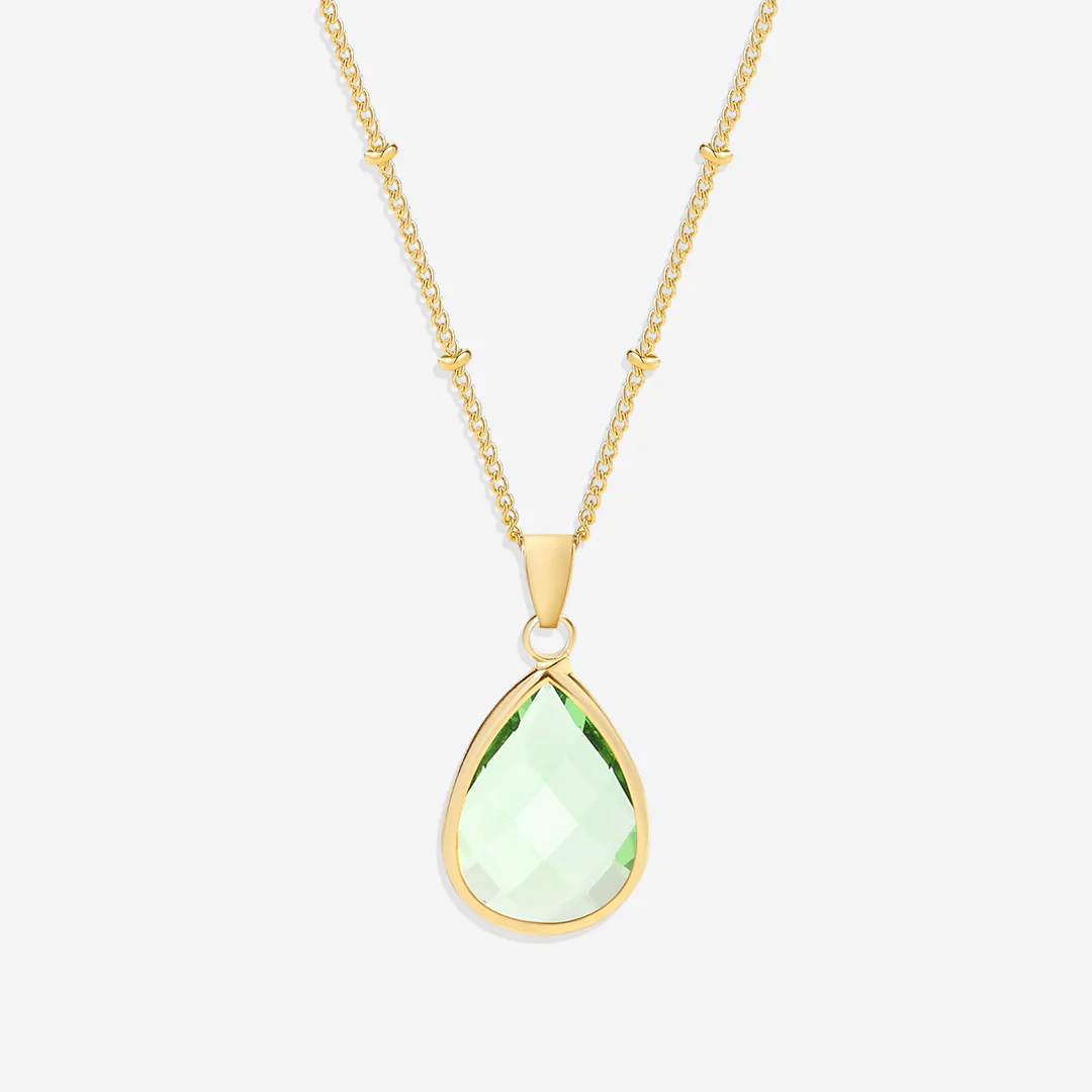 Birthstone Drop Pendant Necklace - Image 63