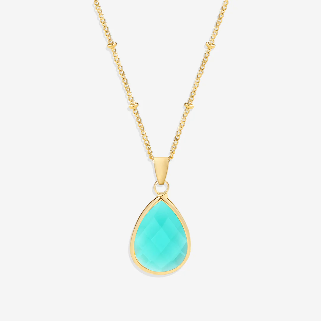 Birthstone Drop Pendant Necklace - Image 65
