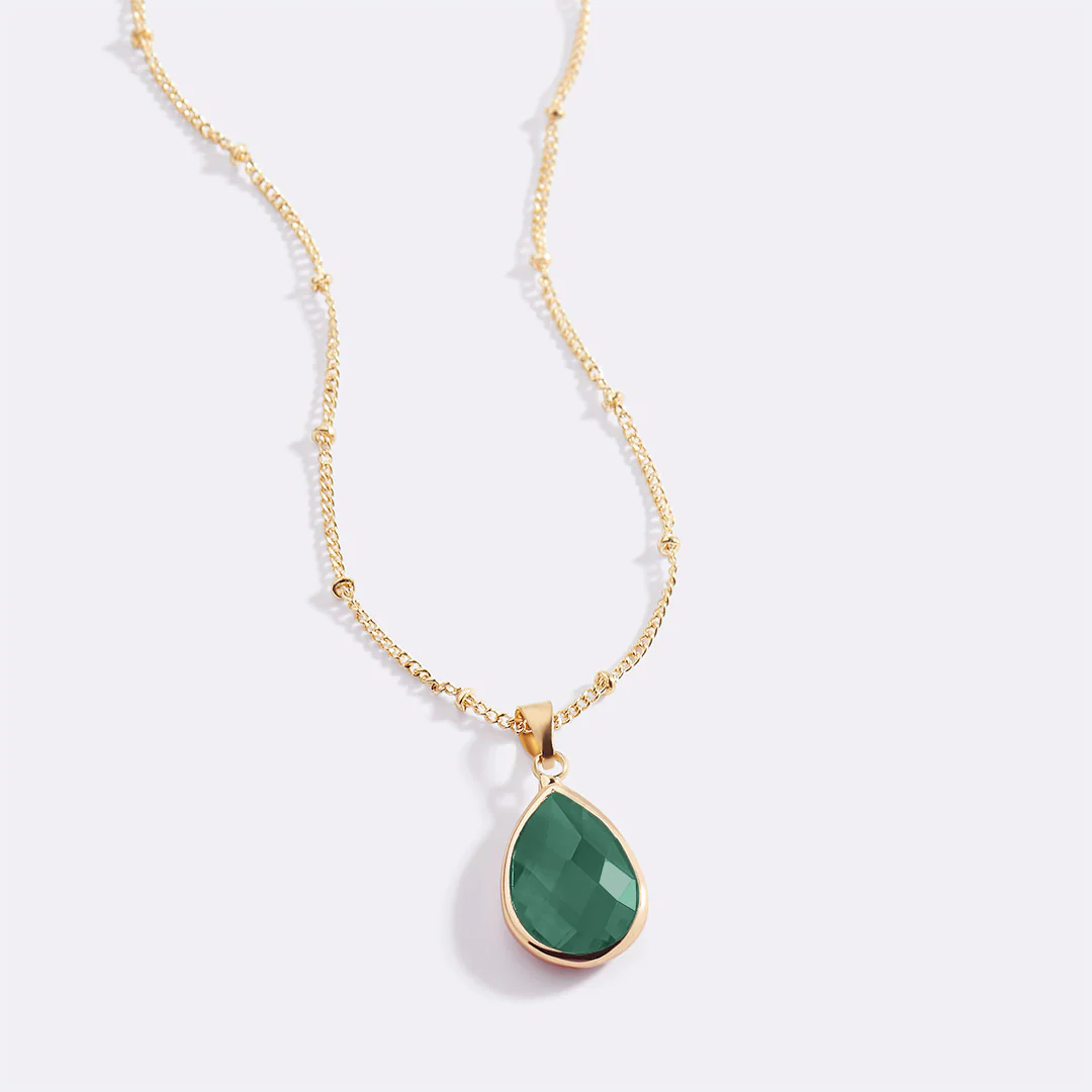 Birthstone Drop Pendant Necklace - Image 71