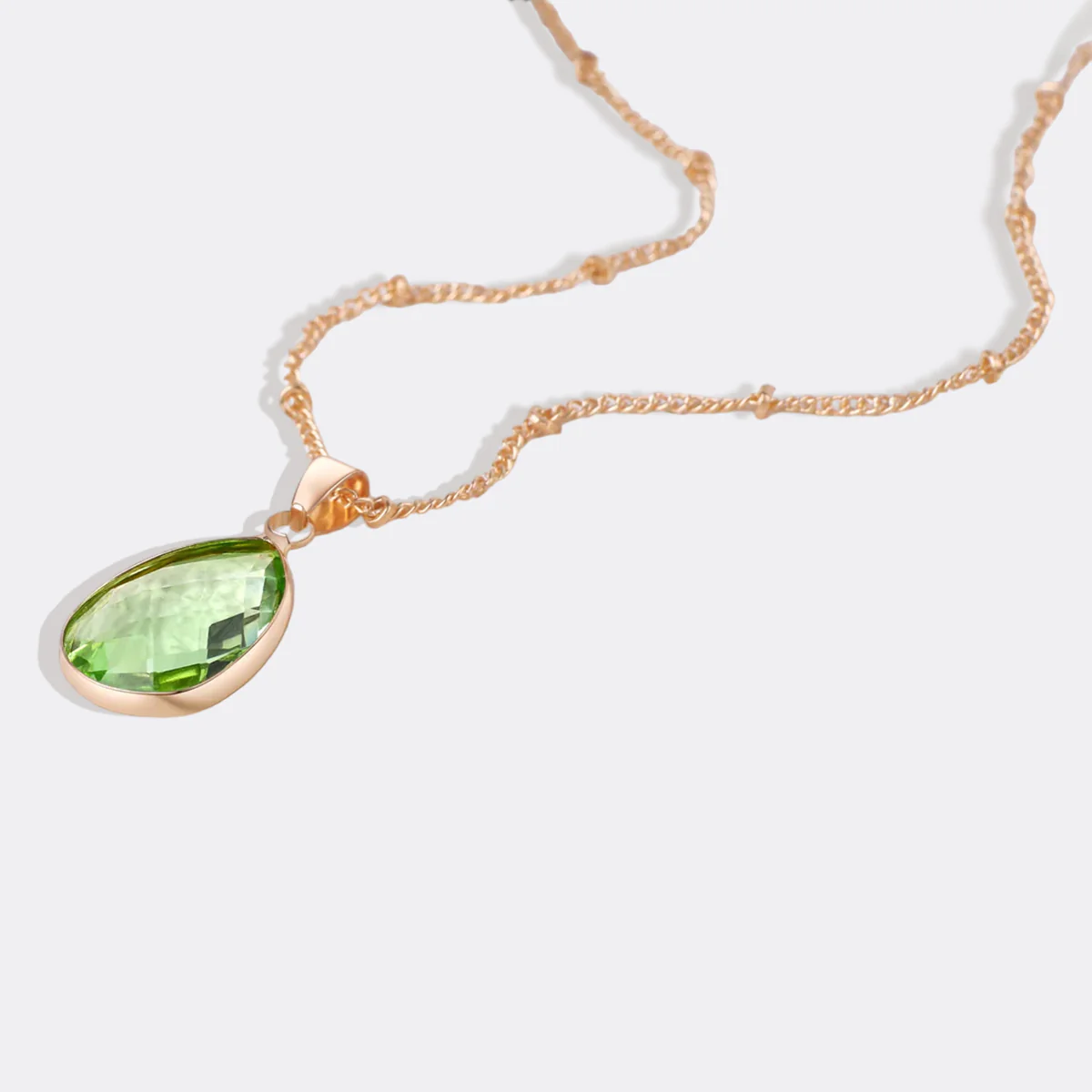 Birthstone Drop Pendant Necklace - Image 87