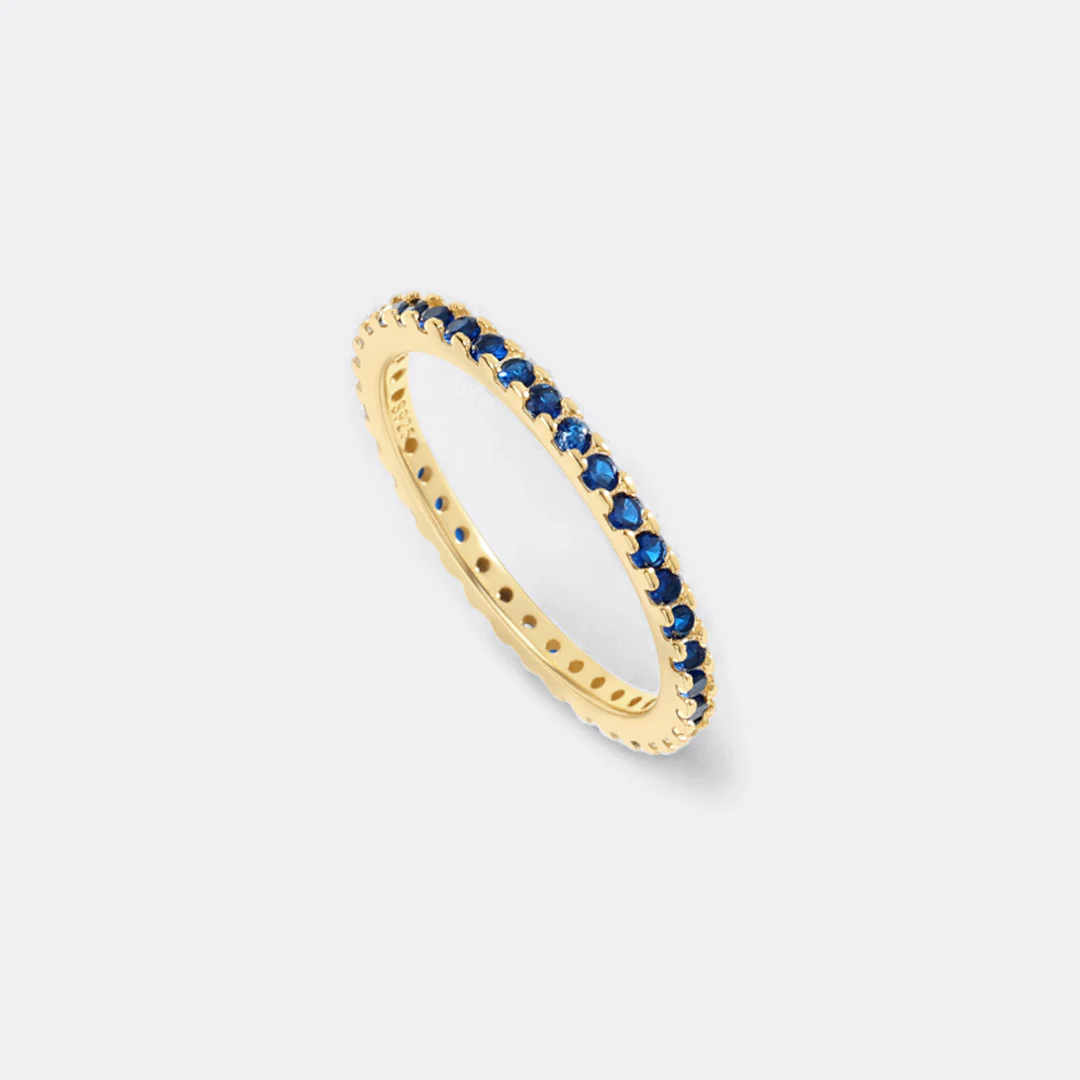 December Birthstone Eternity Stacking Ring - Image 33