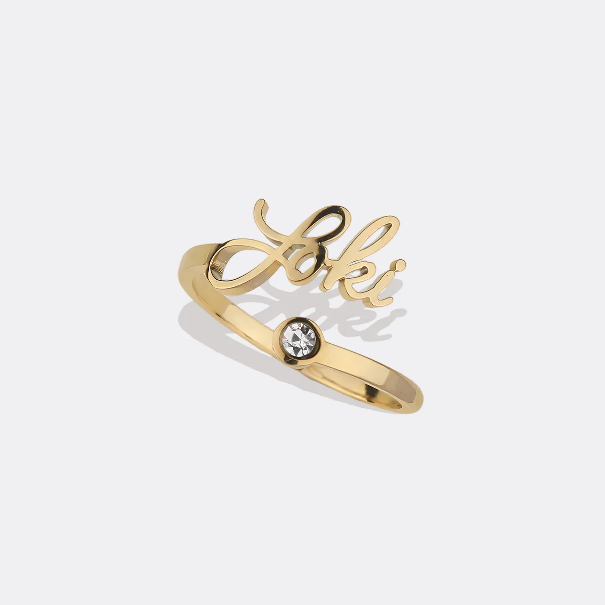 Custom Name Birthstone Ring - Image 26
