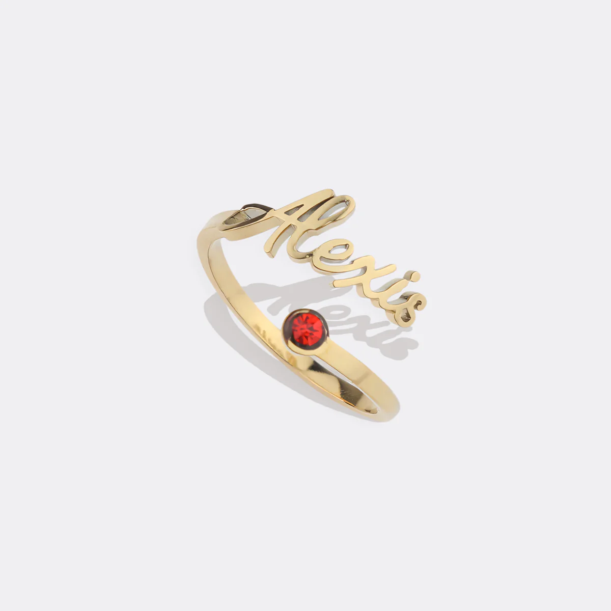 Custom Name Birthstone Ring - Image 27