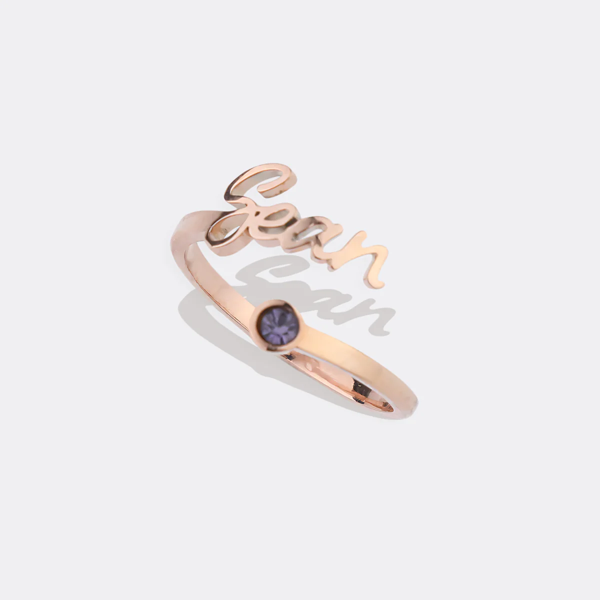 Custom Name Birthstone Ring - Image 32