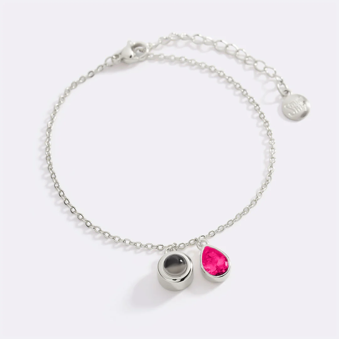 Birthstone Photo Bracelet - Image 103