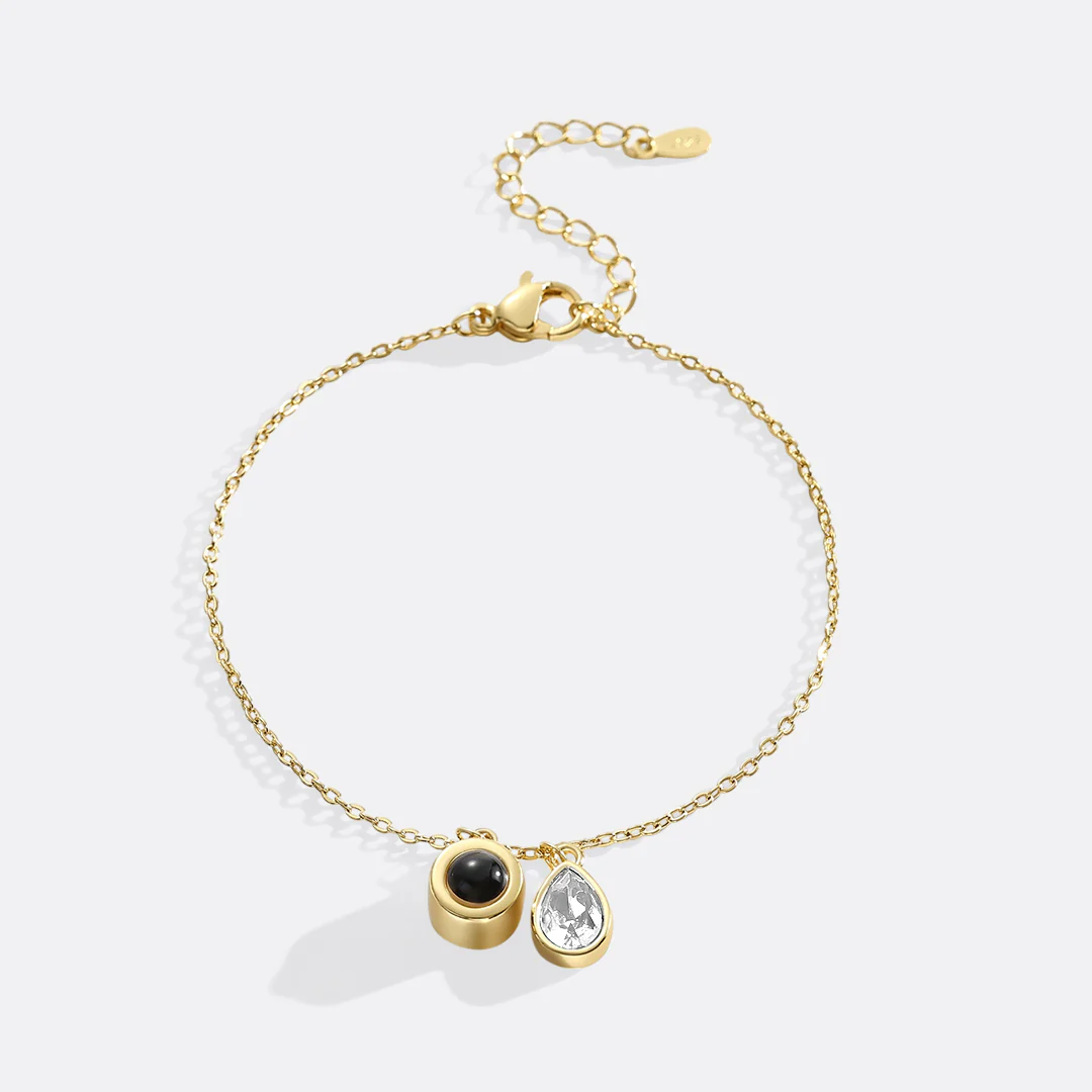 Birthstone Photo Bracelet - Image 15