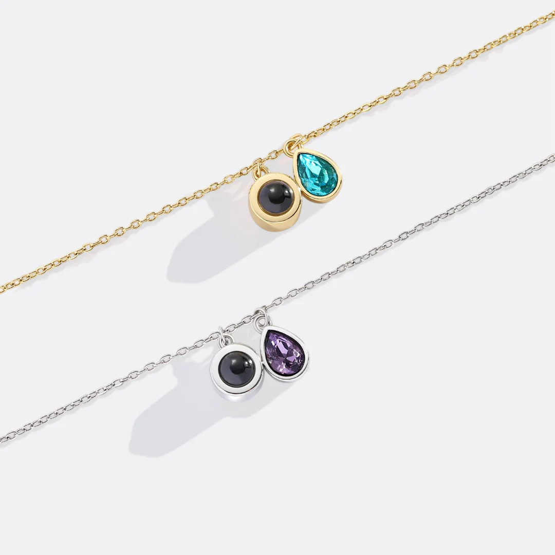 Birthstone Photo Bracelet - Image 30
