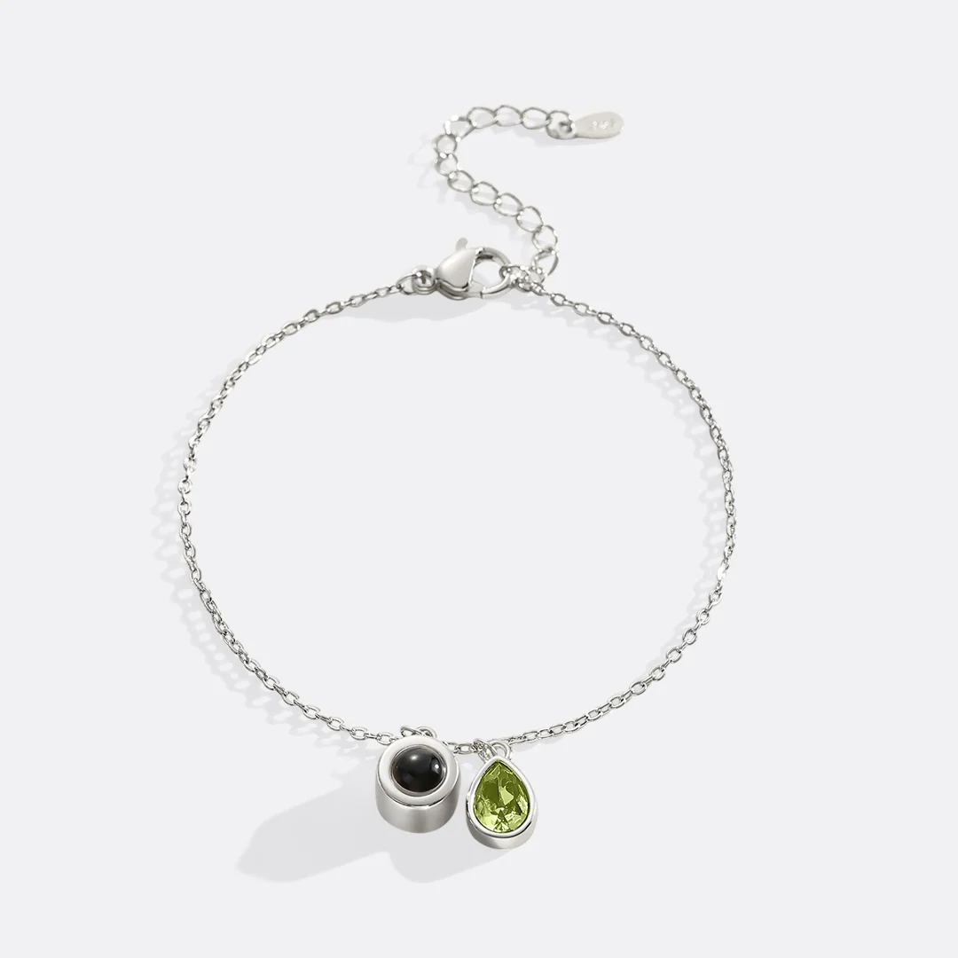 Birthstone Photo Bracelet - Image 39