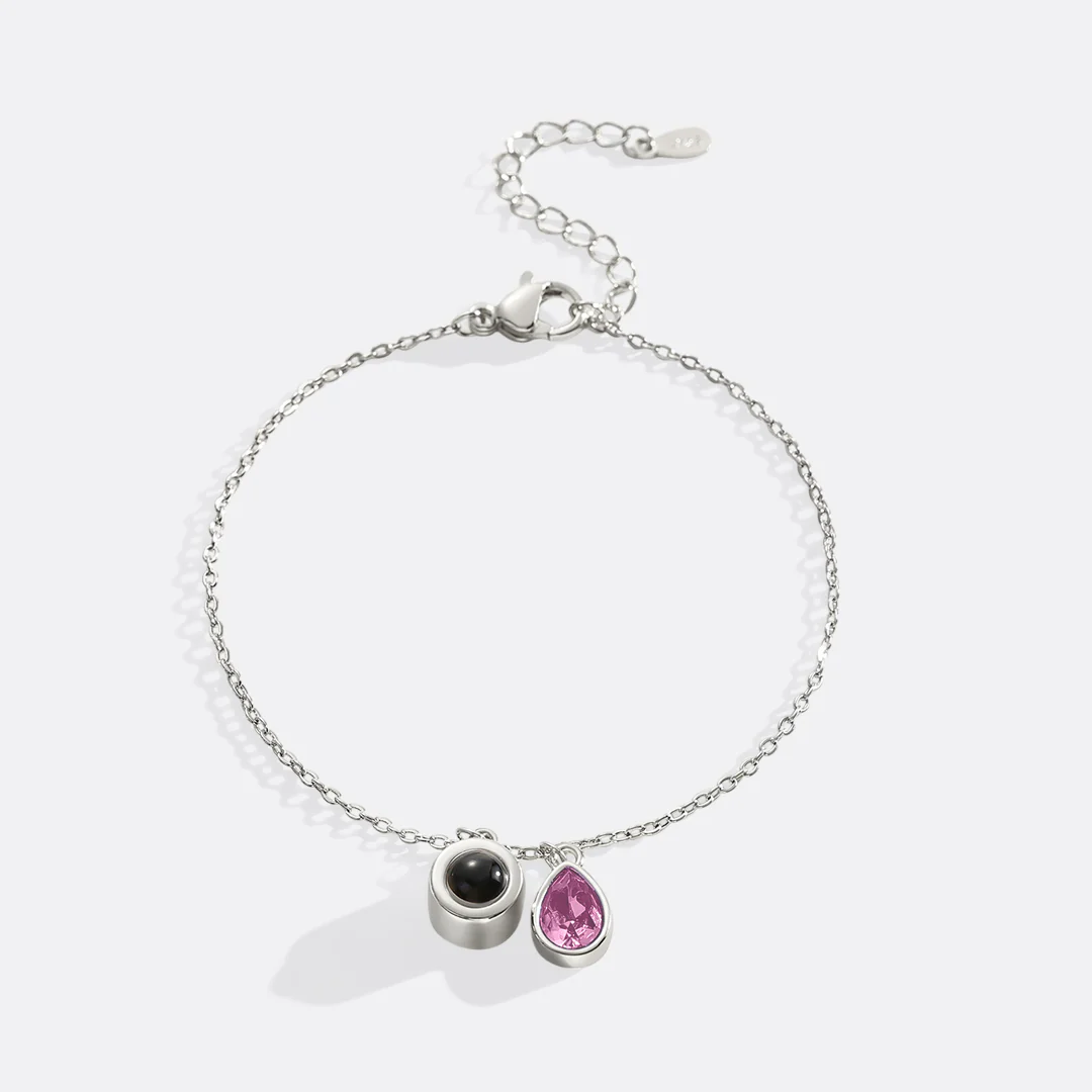 Birthstone Photo Bracelet - Image 41