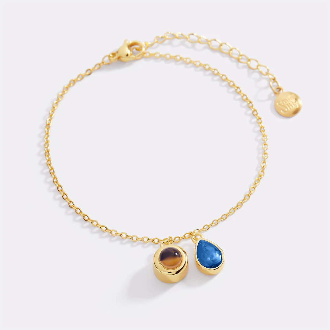 Birthstone Photo Bracelet - Image 49