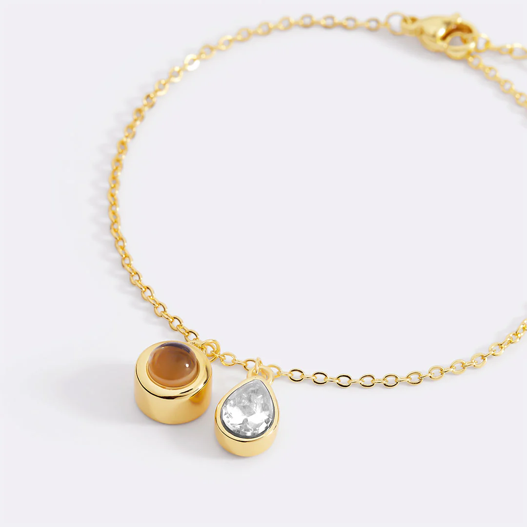 Birthstone Photo Bracelet - Image 53