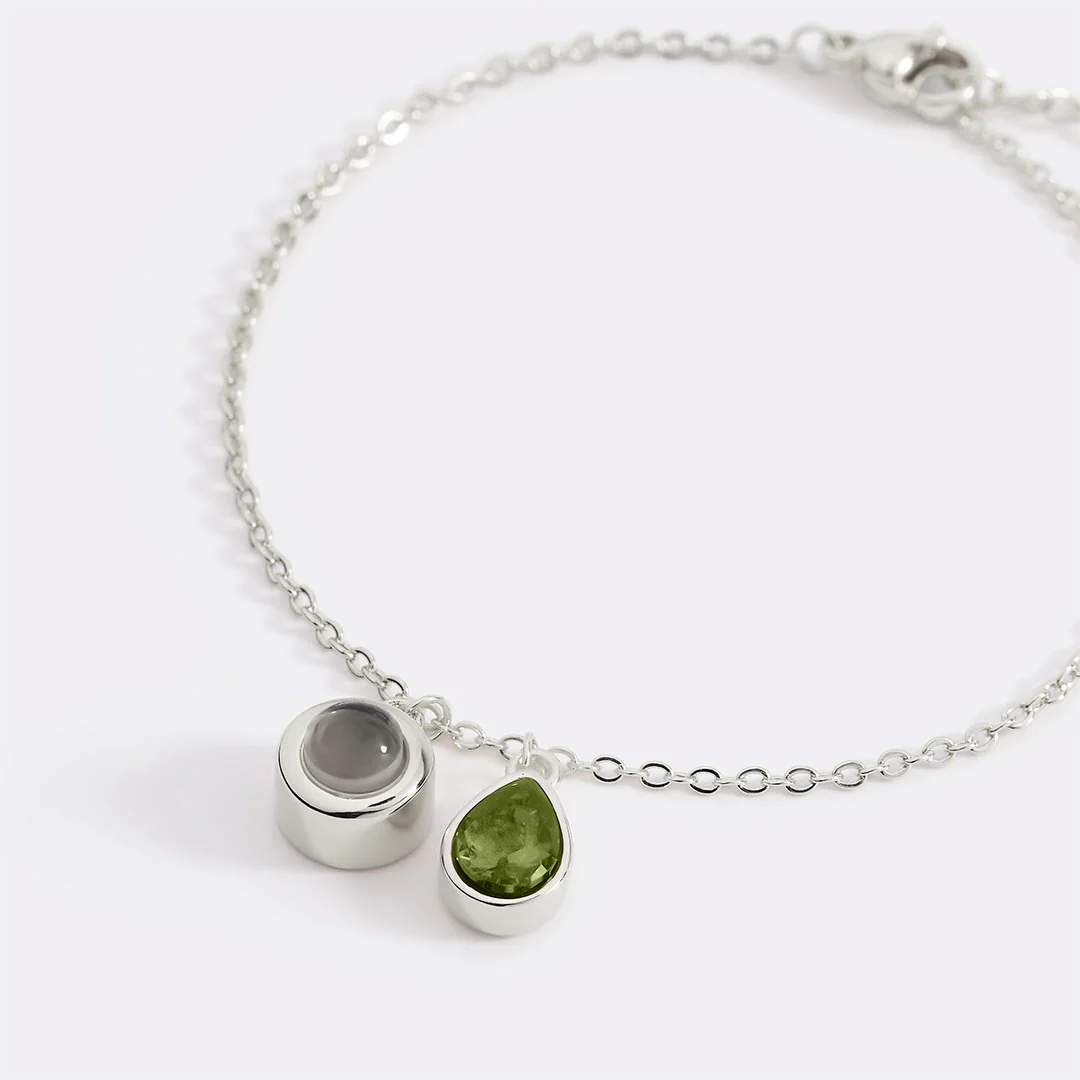 Birthstone Photo Bracelet - Image 54