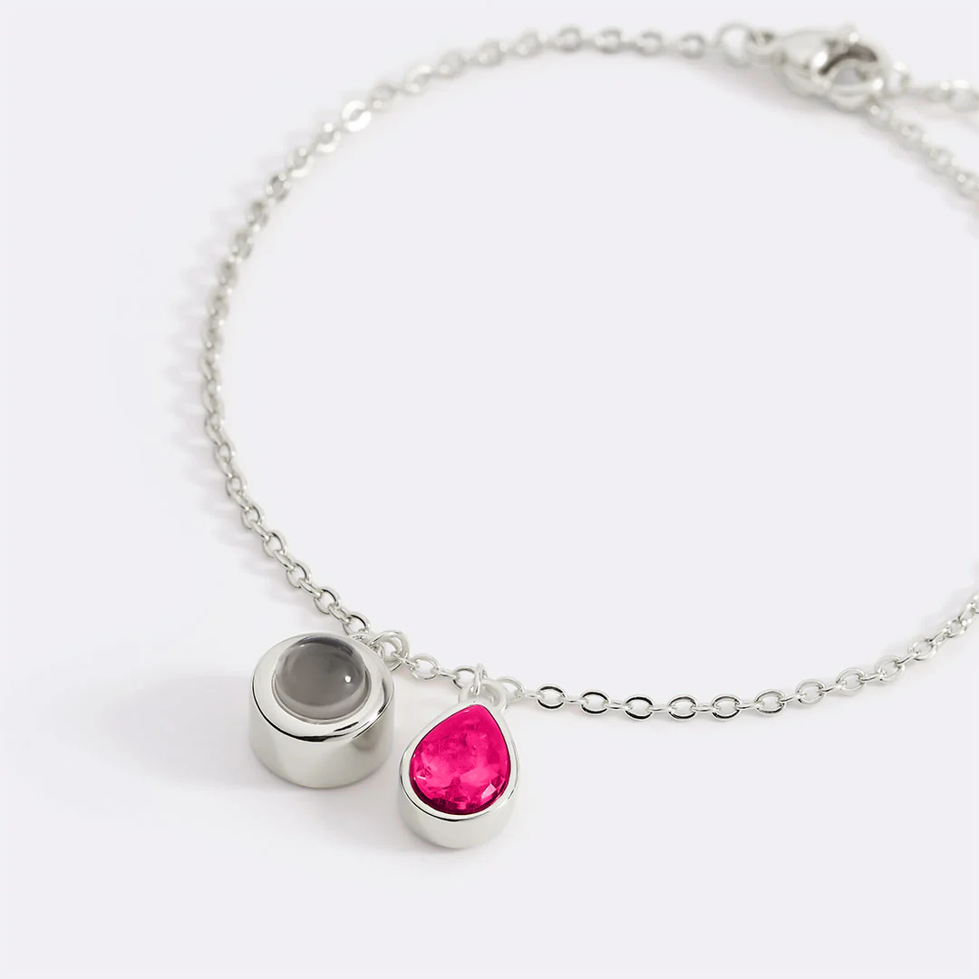 Birthstone Photo Bracelet - Image 62