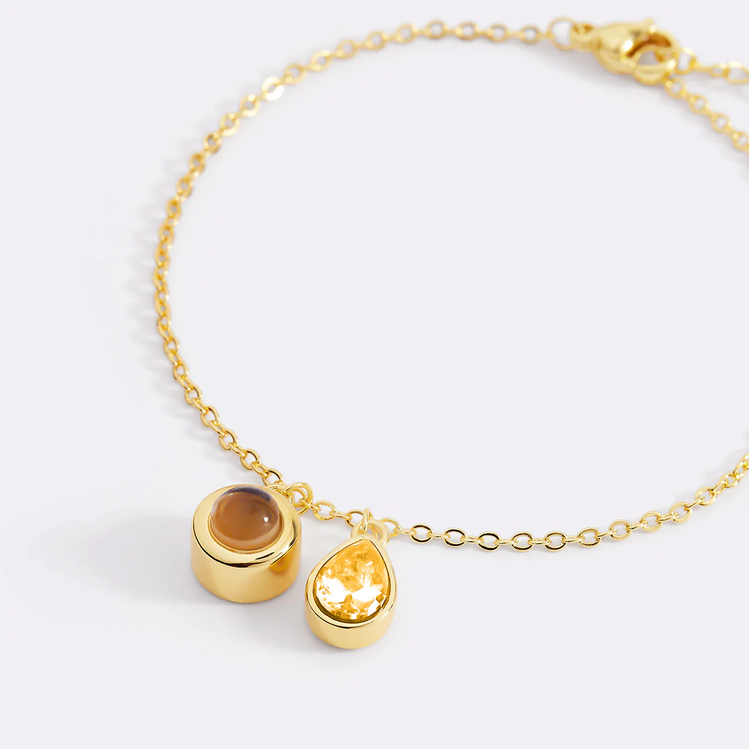 Birthstone Photo Bracelet - Image 71