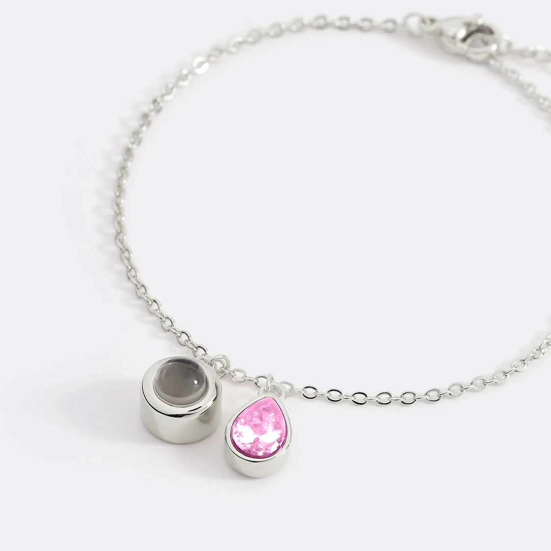 Birthstone Photo Bracelet - Image 72