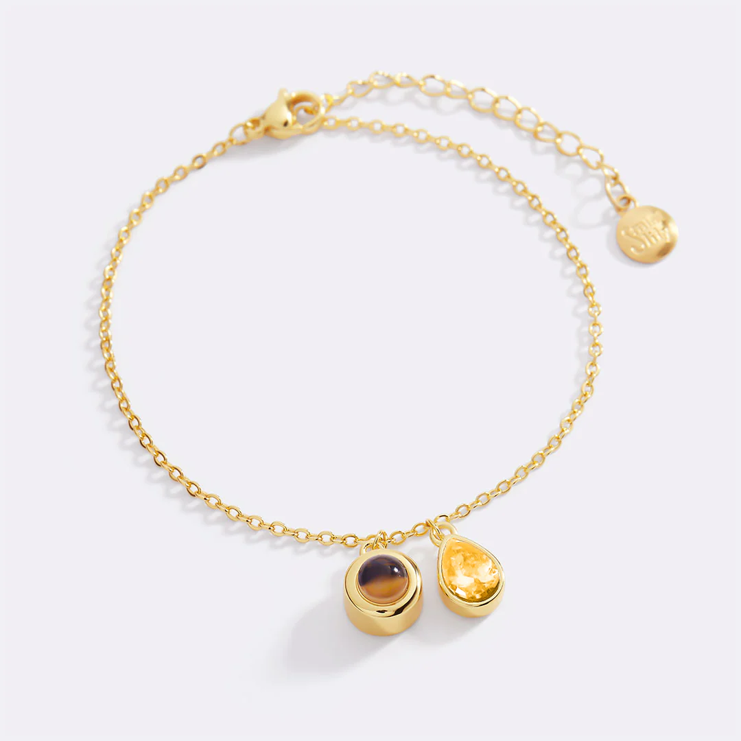Birthstone Photo Bracelet - Image 79