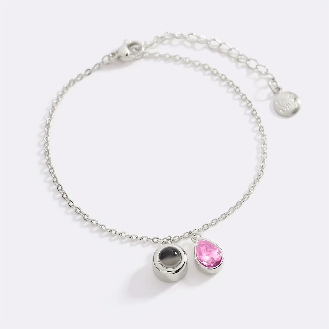Birthstone Photo Bracelet - Image 81