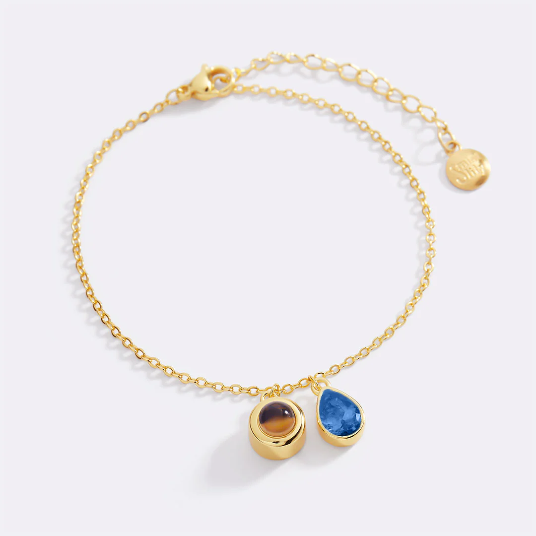 Birthstone Photo Bracelet - Image 85
