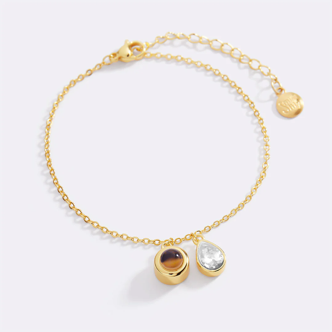 Birthstone Photo Bracelet - Image 89