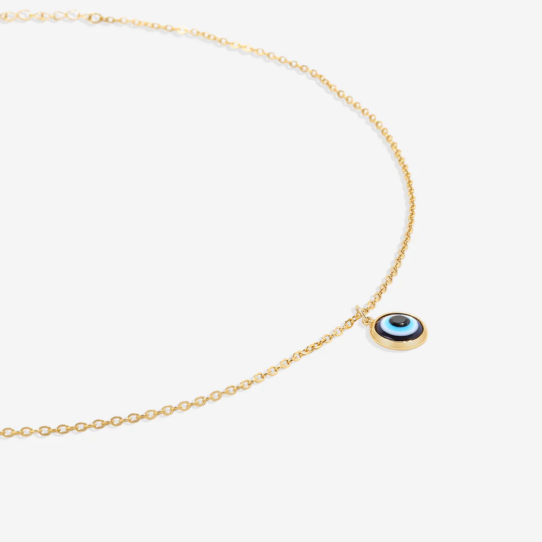 Dainty Boho Evil Eye Charm Necklace - Image 21