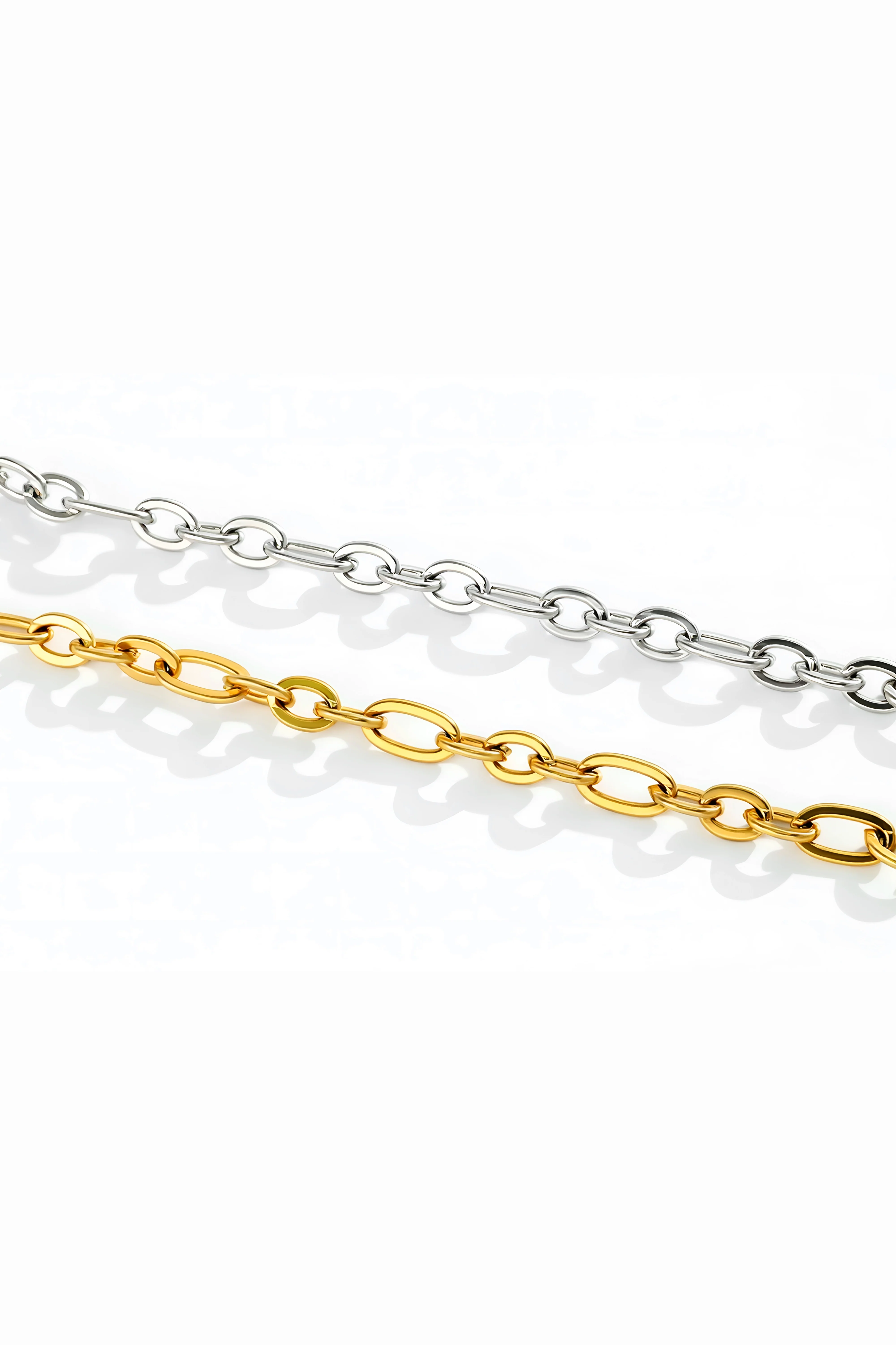 Bold Linked Paperclip Bracelet - Image 5