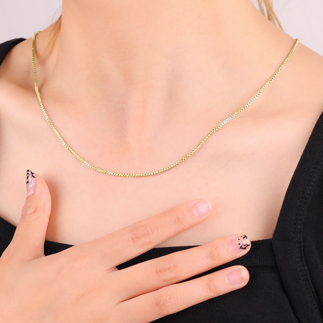 Box Chain Necklace - Image 3