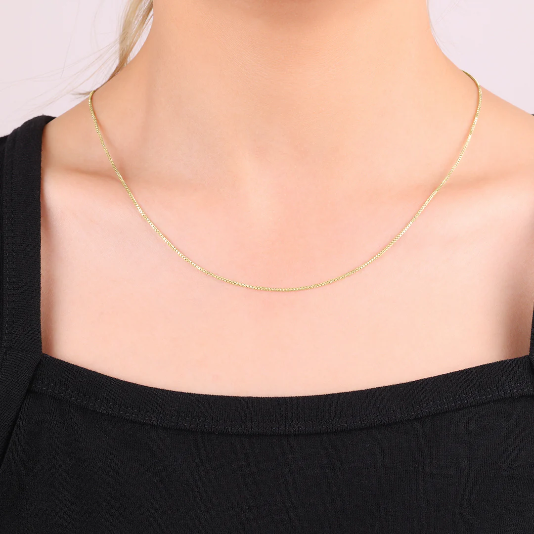 Box Chain Necklace - Image 4
