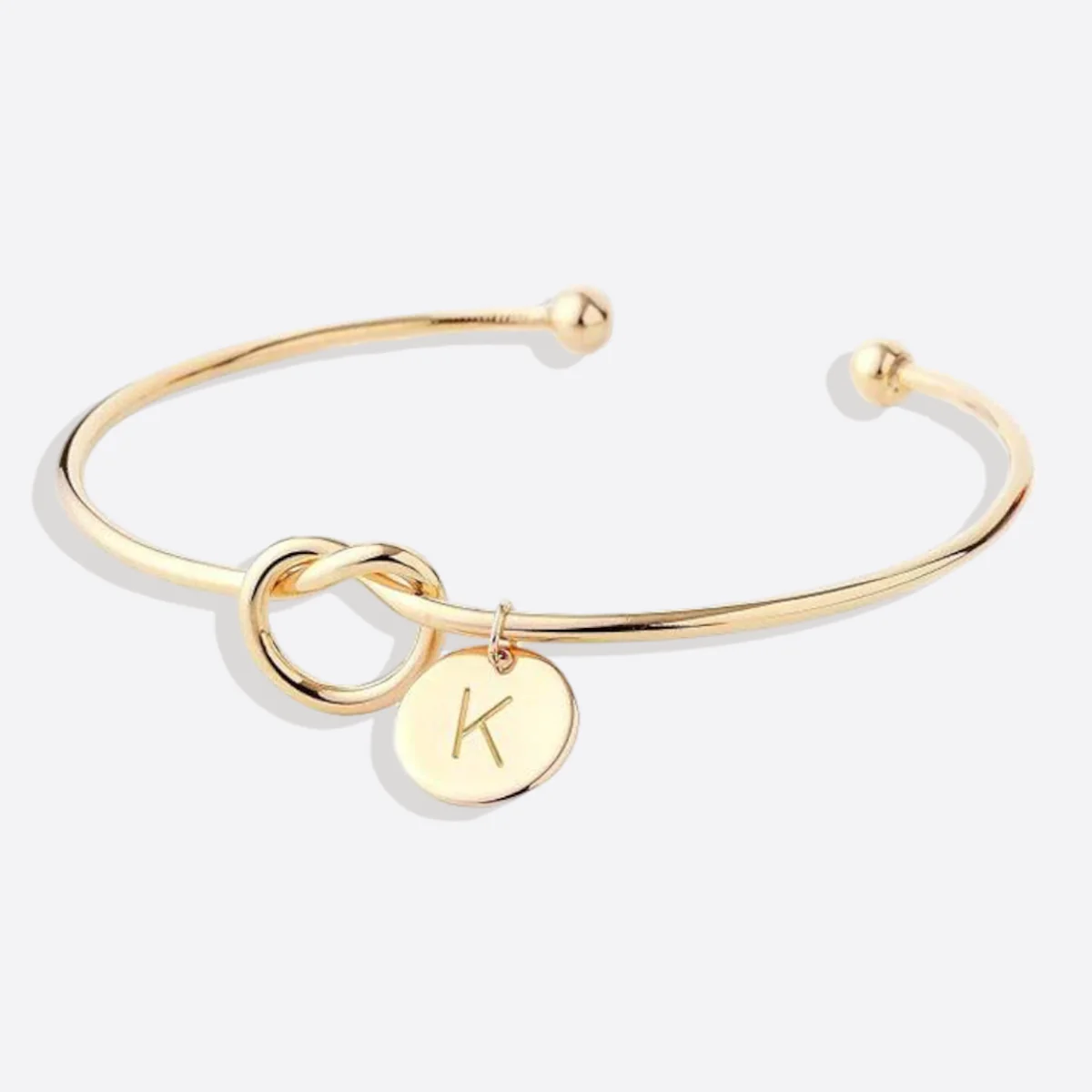 Personalized Tie the Knot Bracelet • Bridesmaid Gift Bracelet - Image 35