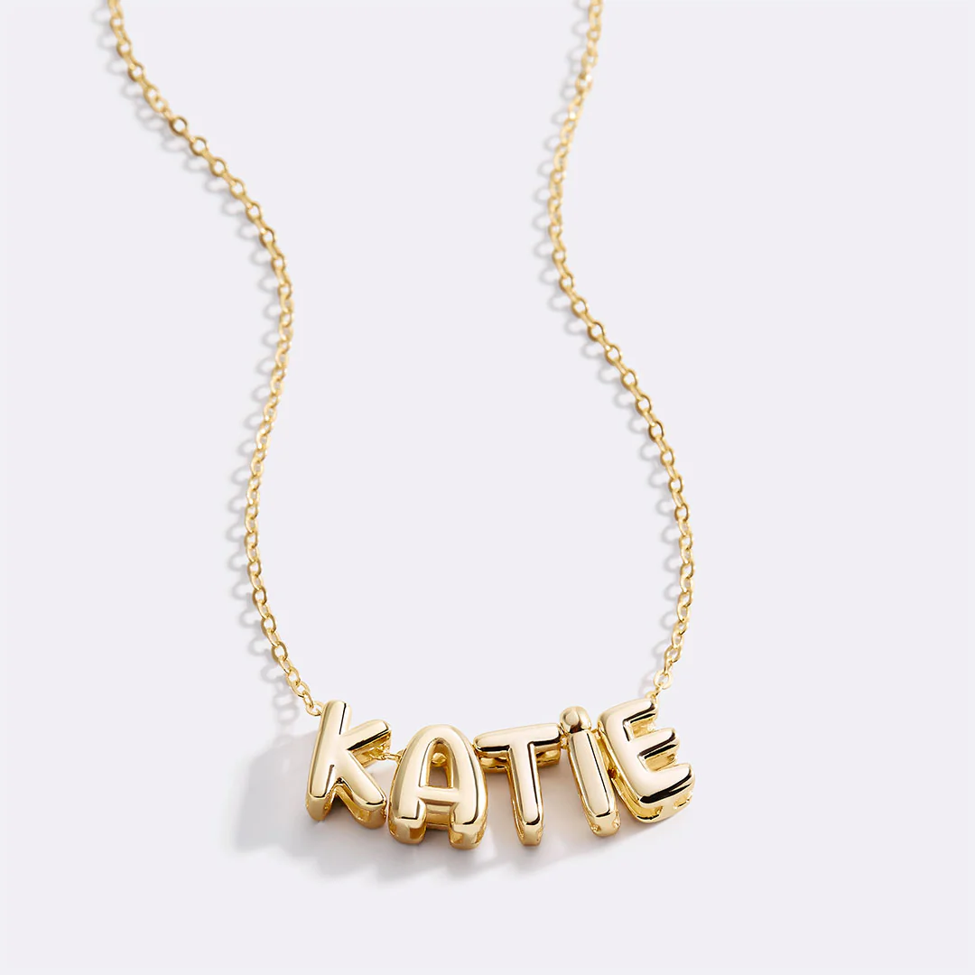 Bubble Name Necklace - Image 2