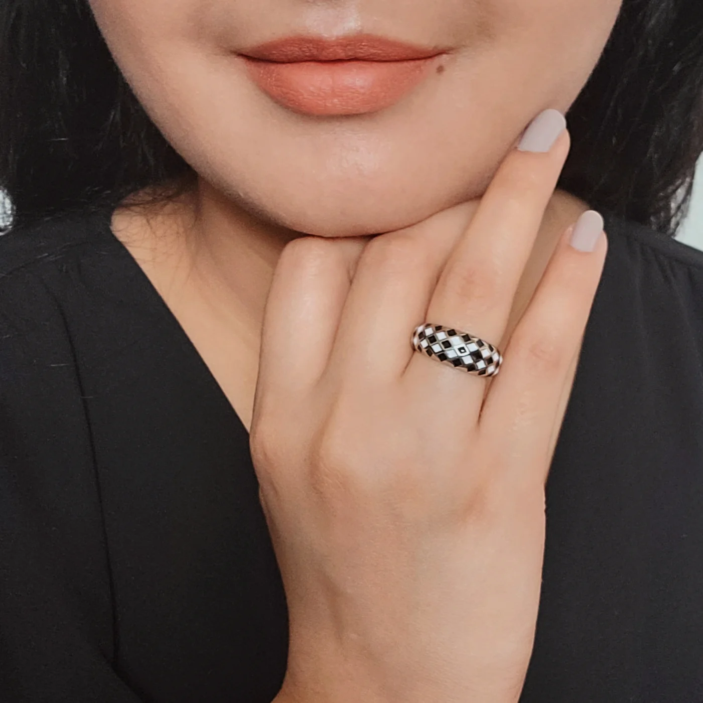Checkerboard Ring - Image 14
