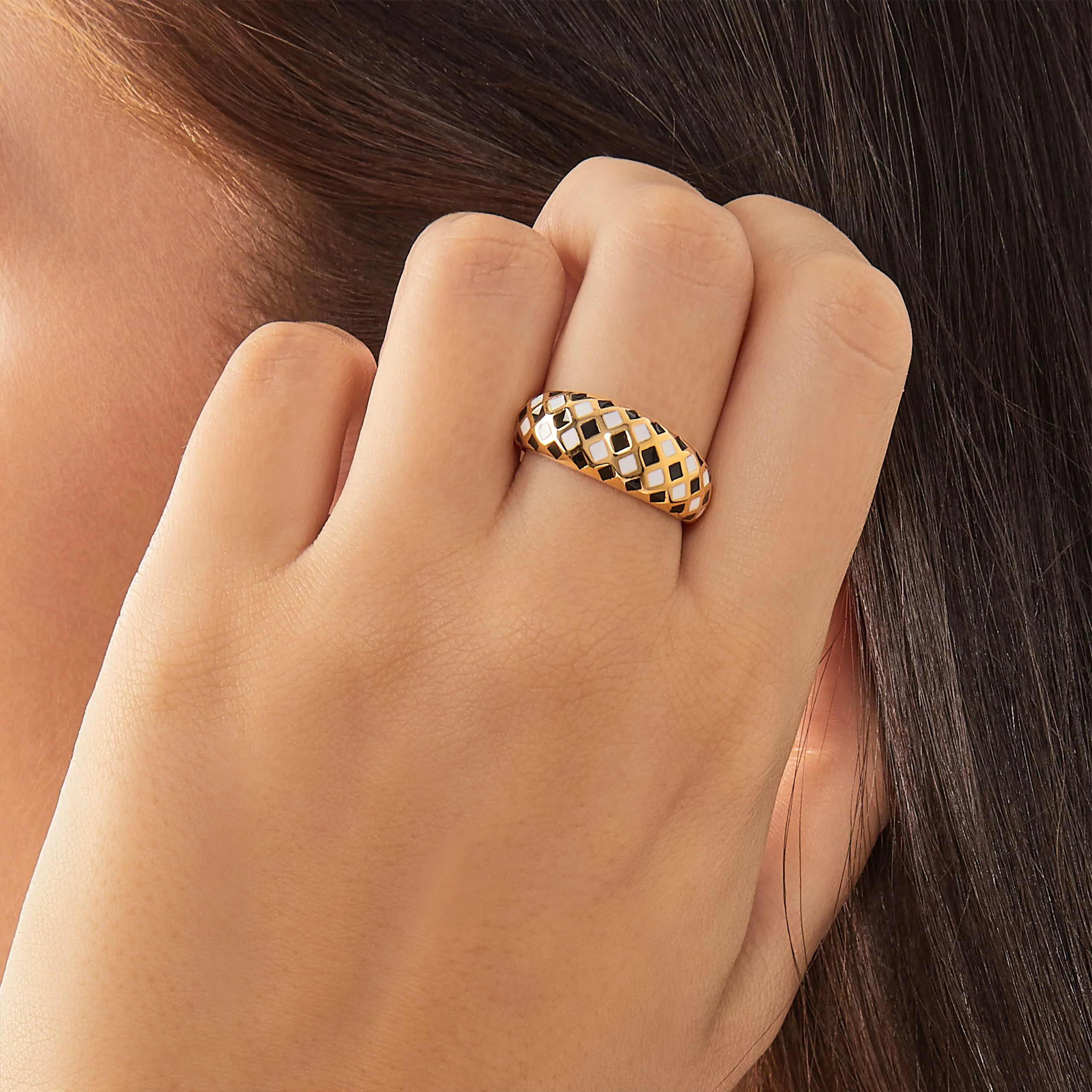 Checkerboard Ring - Image 9