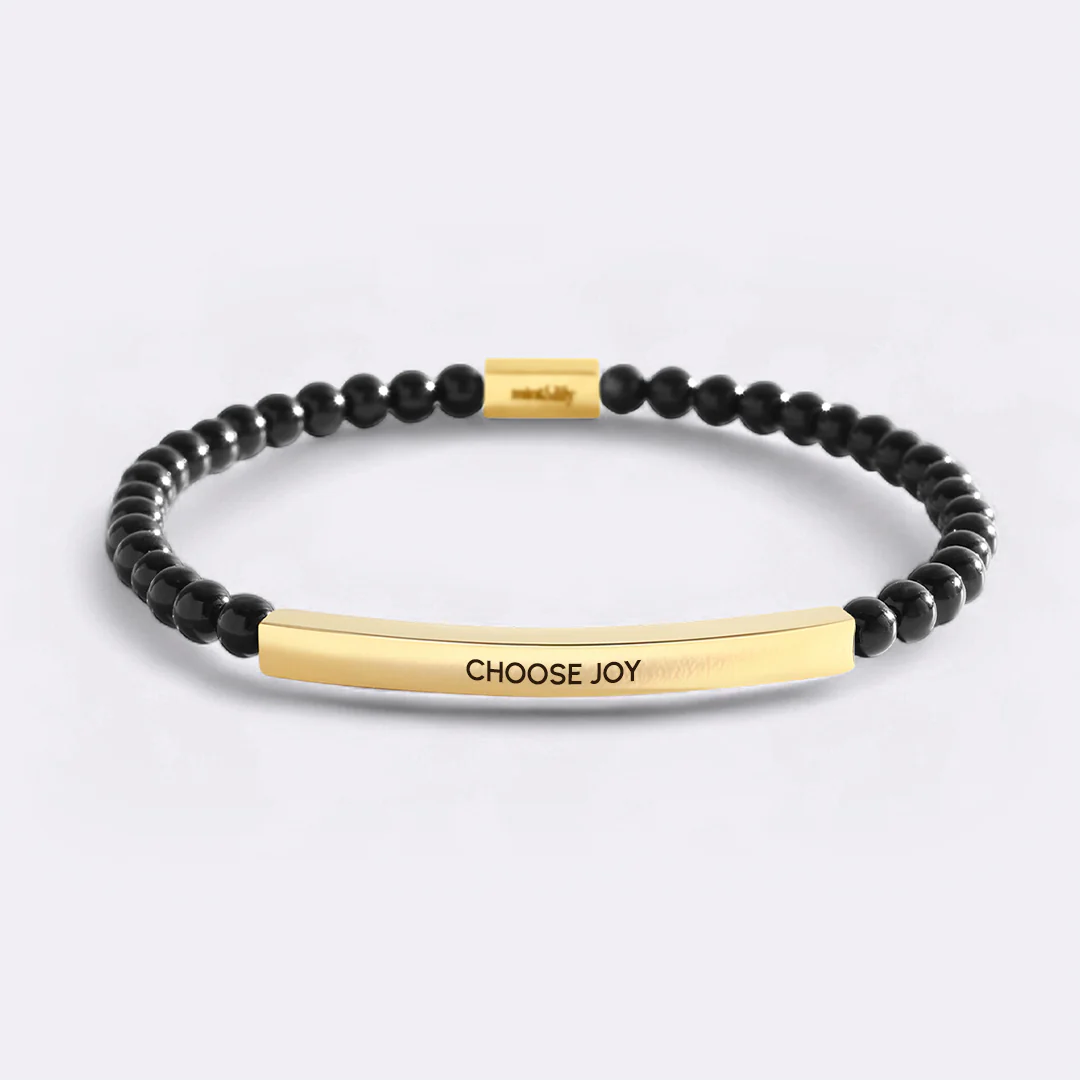 Choose Joy Beaded Inspire Bracelet - Image 4