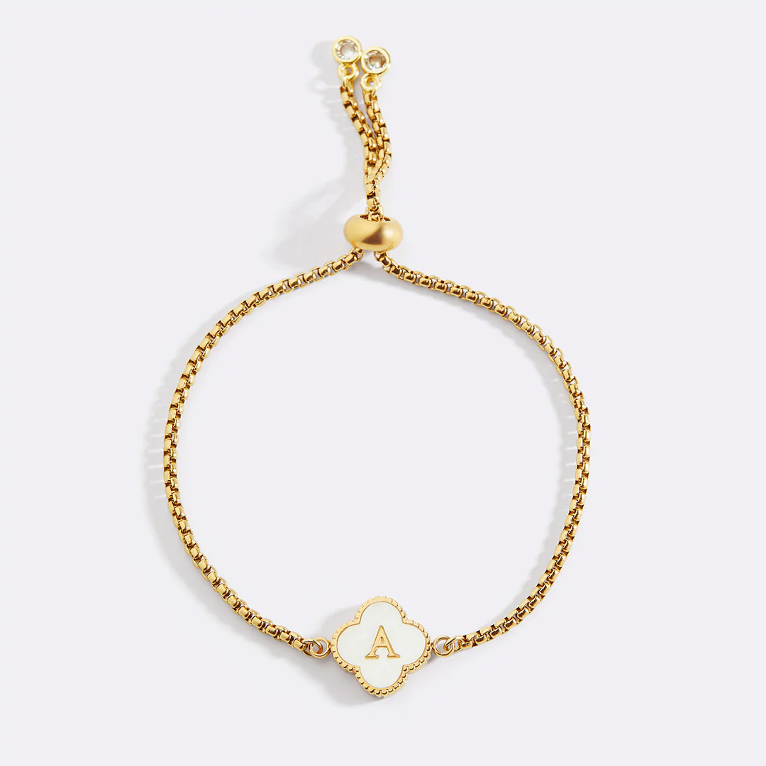 Clover Custom Name Bracelet - Image 32