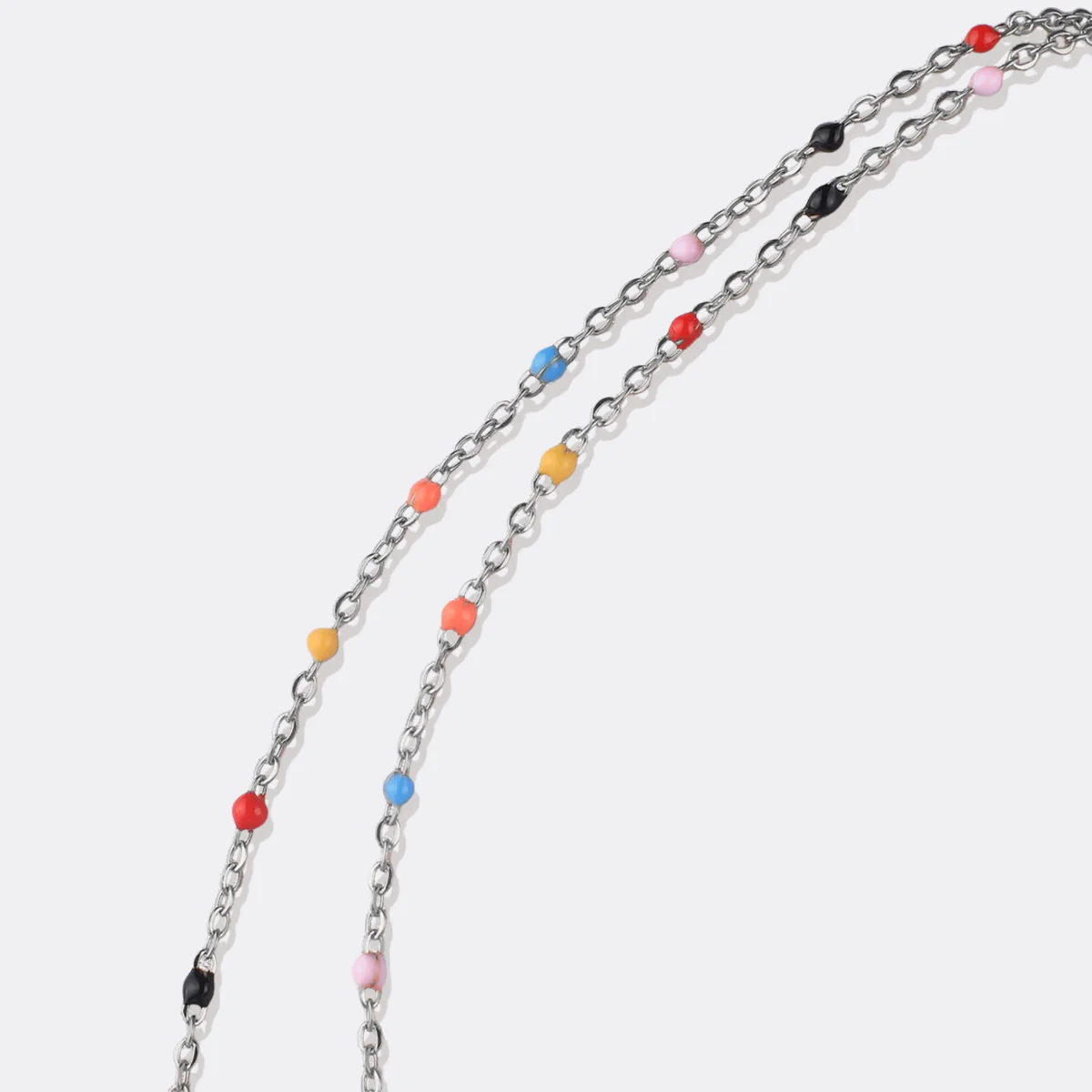 Colorful Beaded Fairy Name Necklace - Image 18