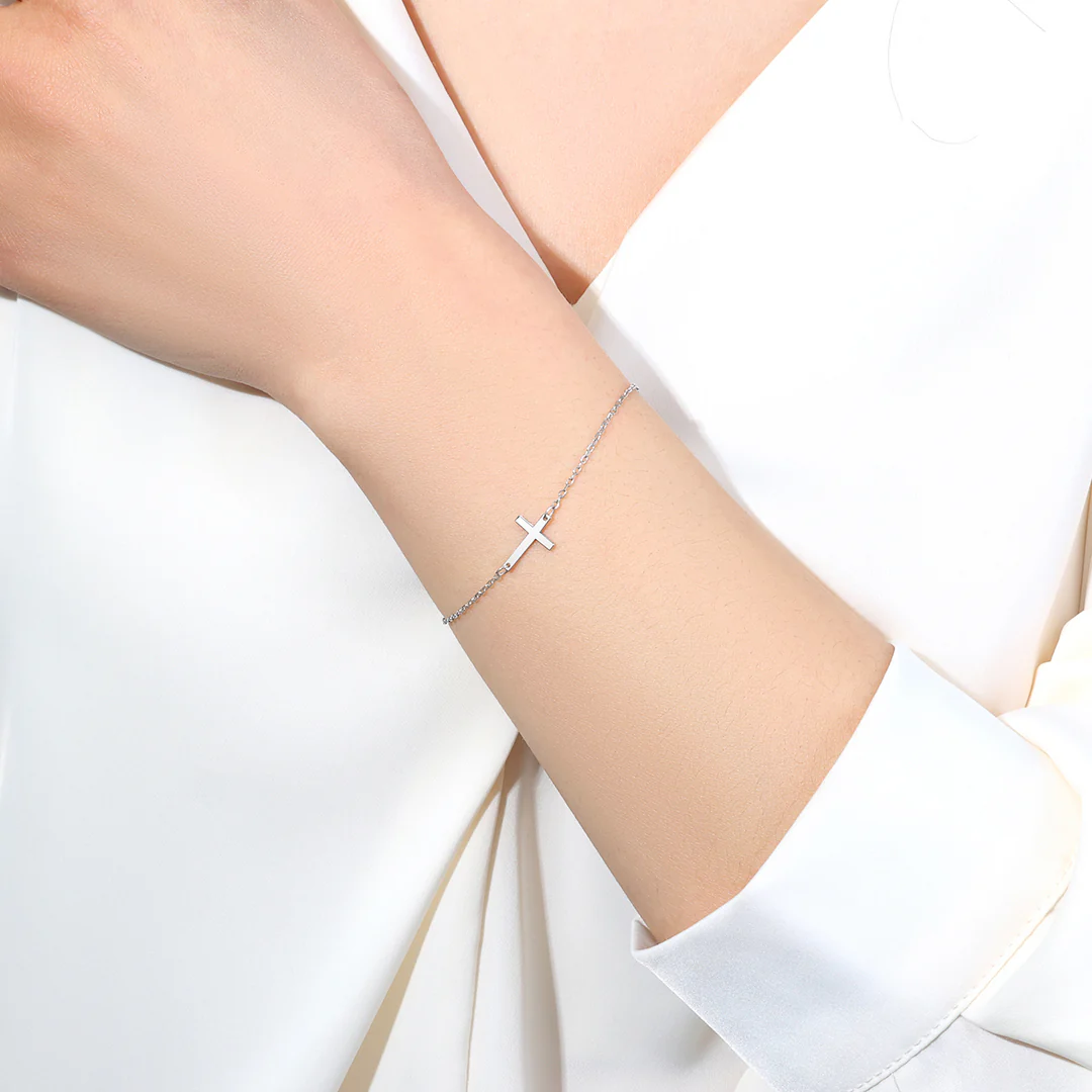 Cross Charm Bracelet - Image 4