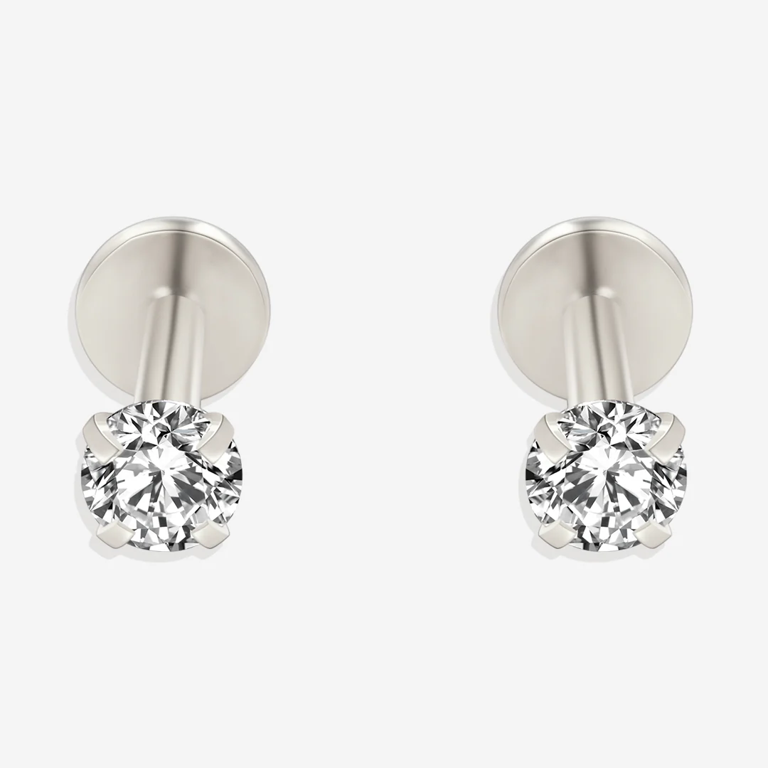 Crystal Sleeper Flatback Studs | 18g - Image 13