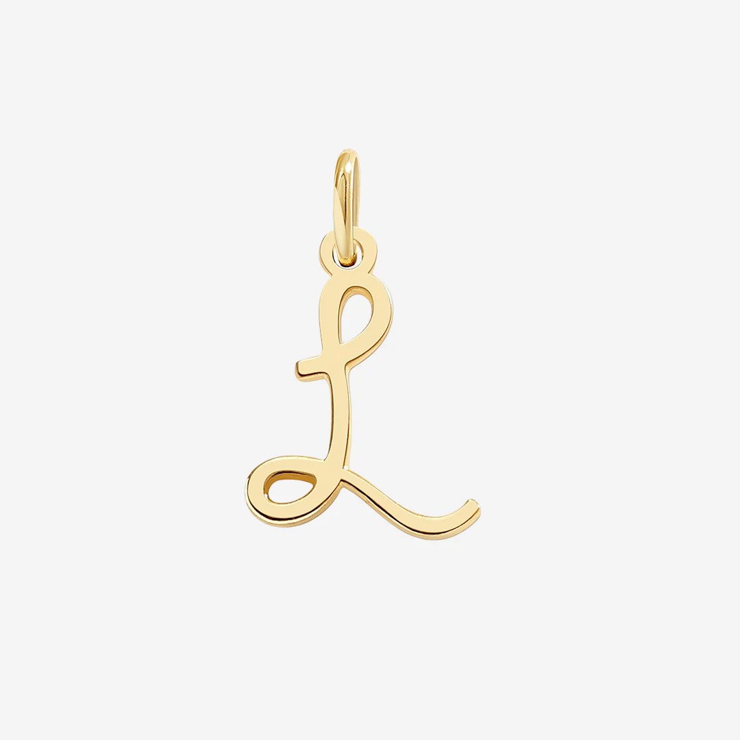 Cursive Initial Charm - Image 21