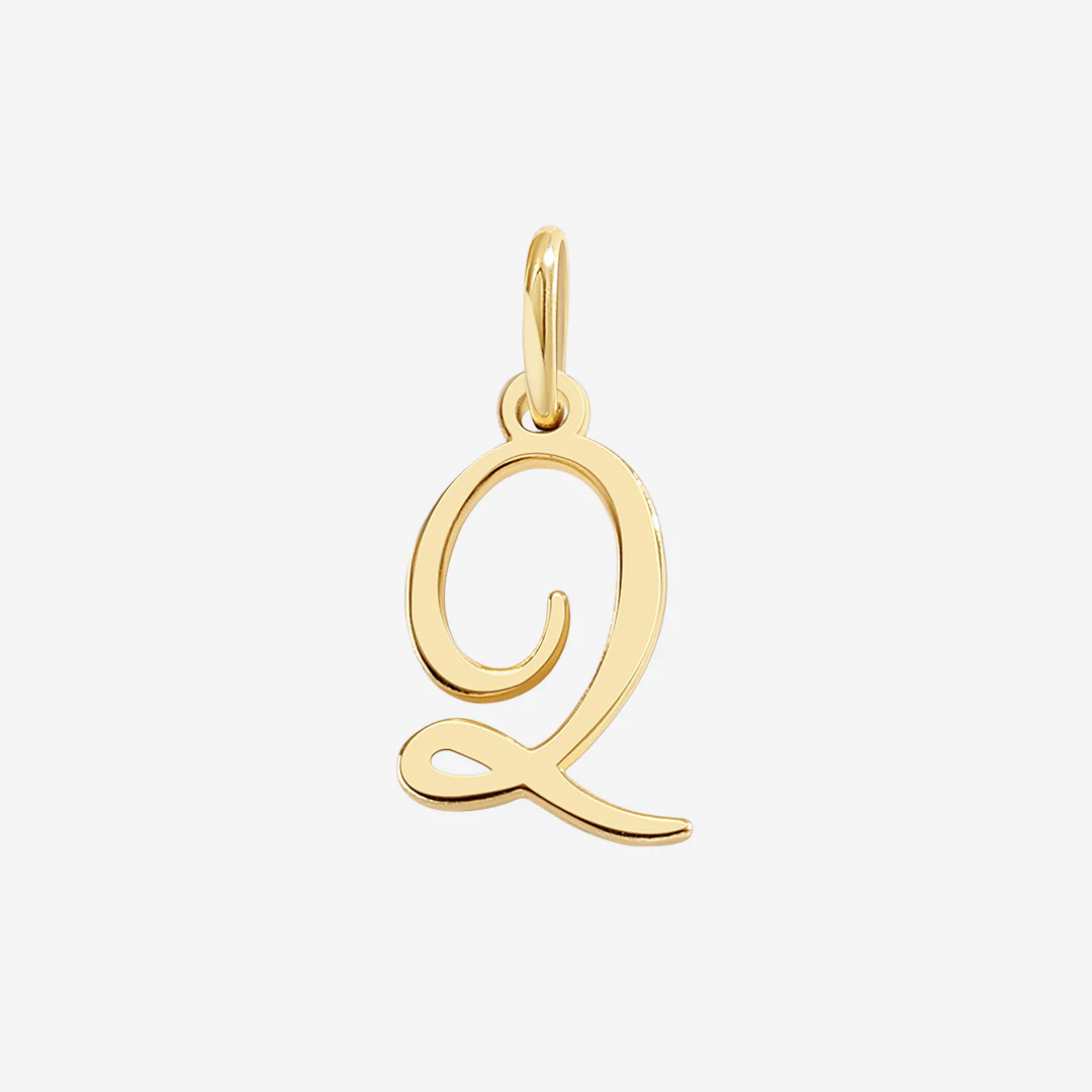 Cursive Initial Charm - Image 26