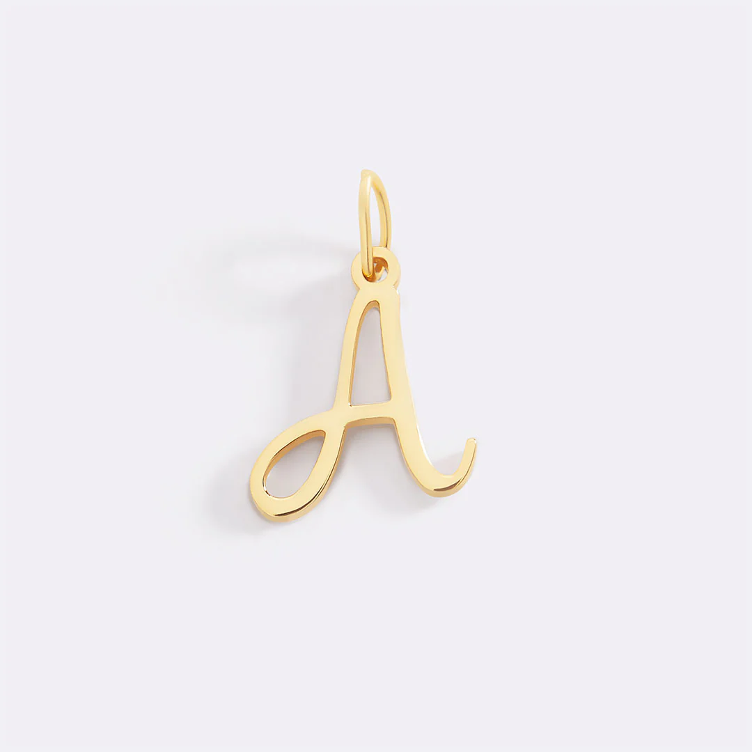 Cursive Initial Charm - Image 3