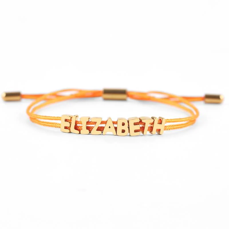 Personalized Adjustable Name Bracelet - Image 11
