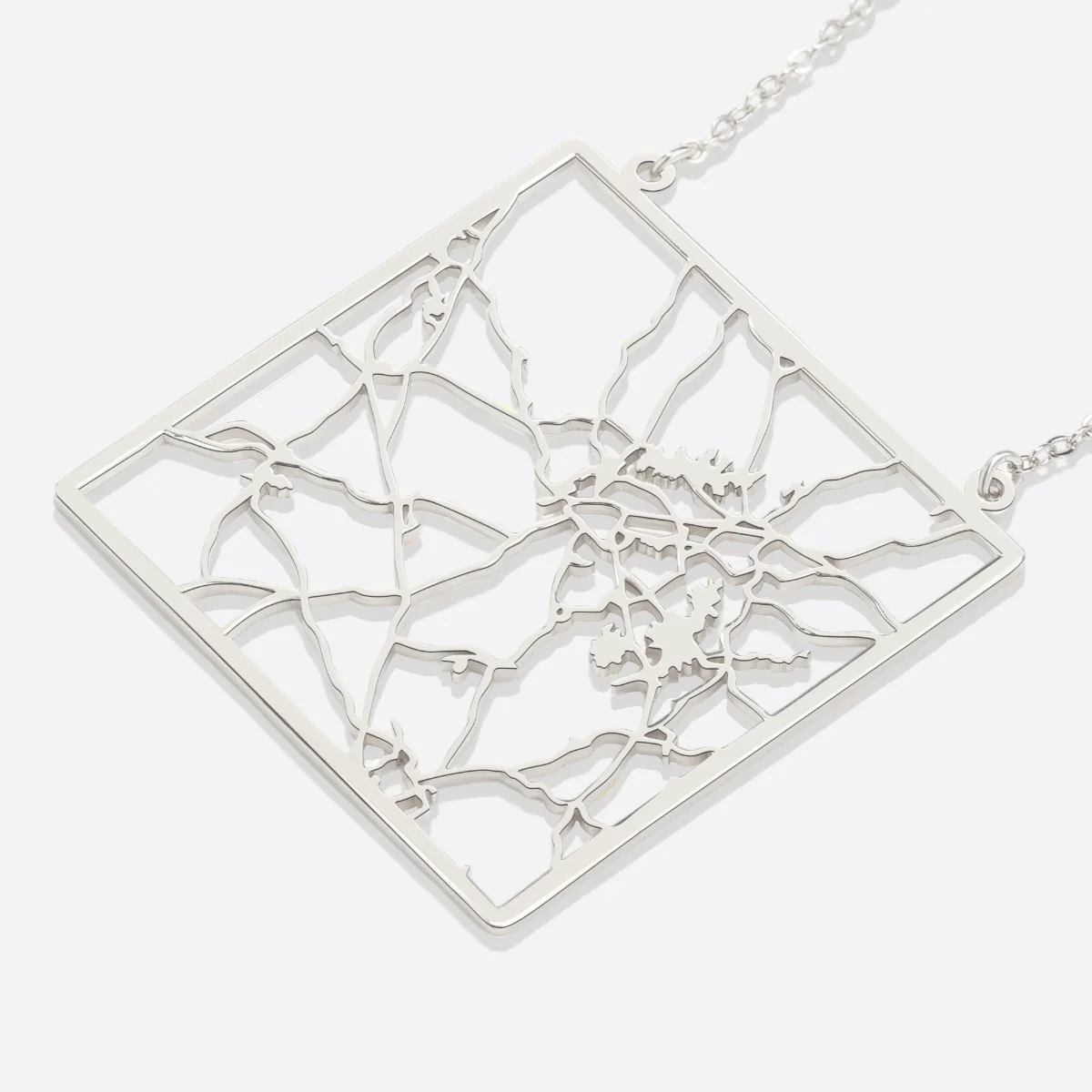 Custom Map Pendant Necklace - Image 26