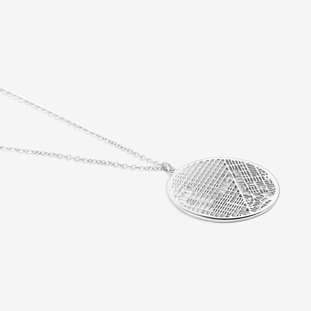 Custom Map Pendant Necklace - Image 47