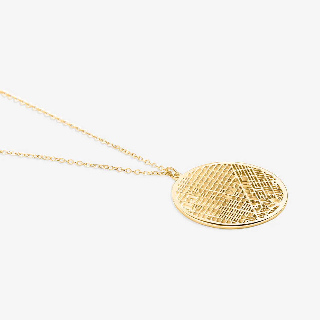 Custom Map Pendant Necklace - Image 48